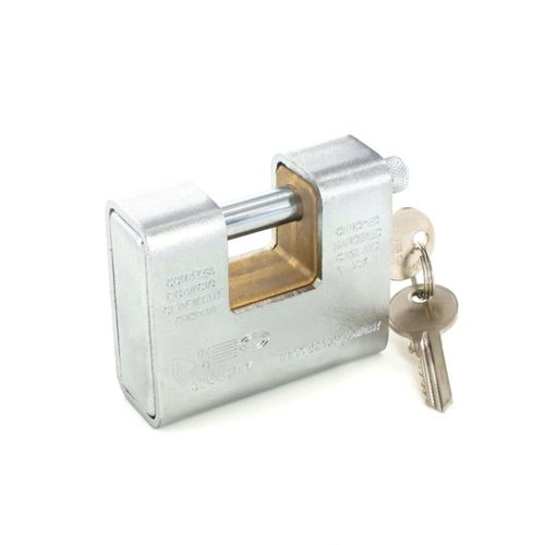 Keyed Alike Armoured Brass Padlock (5019923911053)